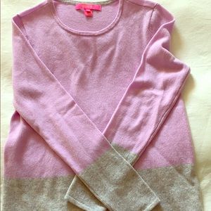 Lilly Pulitzer Cashmere Rica Lilac Freesia Sweater